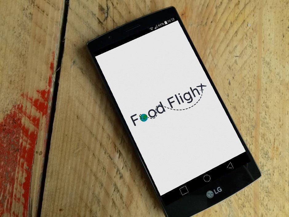 FoodFlight App Splash Screen